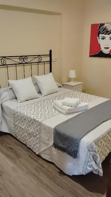 Cama o camas de una habitación en Apartamento Barranquilla
