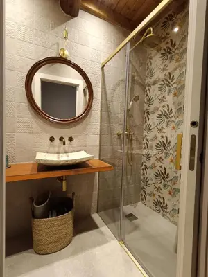 Un baño de Casa Rural Rio la Puente