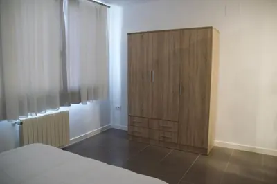 Cama o camas de una habitación en Los Miliarios