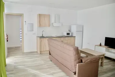 Una cocina o zona de cocina en Los Miliarios