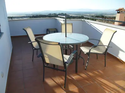 Un balcón o terraza de Solaz del Ambroz