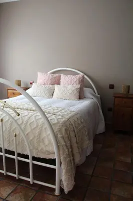 Cama o camas de una habitación en Casa La Peguera