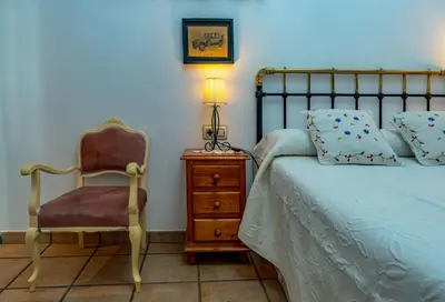 Cama o camas de una habitación en El Cerrillo