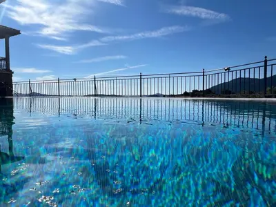 Paisaje cerca de esta villa