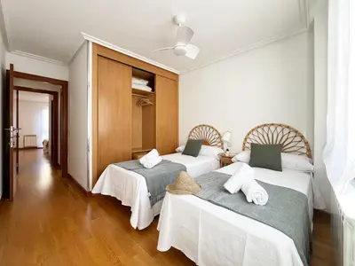Cama o camas de una habitación en VUT Plaza Fontana
