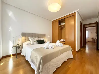 Cama o camas de una habitación en VUT Plaza Fontana