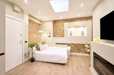 Cama o camas de una habitación en El capricho II en la Plaza Mayor centro Salamanca by keyhom