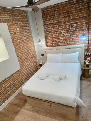 Cama o camas de una habitación en El capricho II en la Plaza Mayor centro Salamanca by keyhom