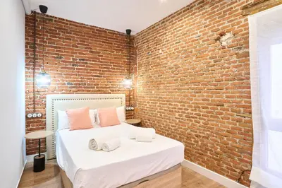 Cama o camas de una habitación en El capricho II en la Plaza Mayor centro Salamanca by keyhom