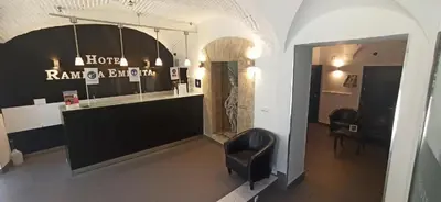 Zona de estar de Hotel Rambla Emérita, centro ciudad