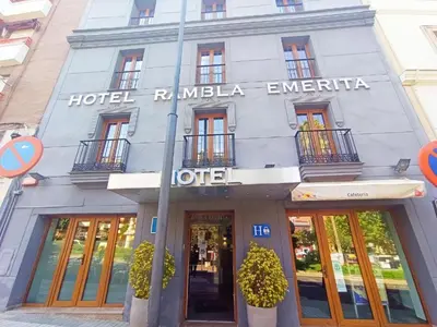 Fachada o entrada de Hotel Rambla Emérita, centro ciudad