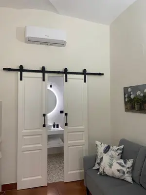Cama o camas de una habitación en Apartamento Casa Nela