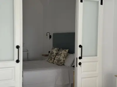 Cama o camas de una habitación en Apartamento Casa Nela