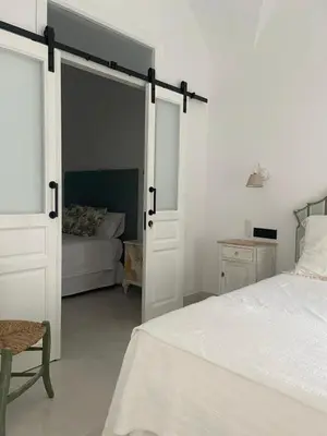 Cama o camas de una habitación en Apartamento Casa Nela