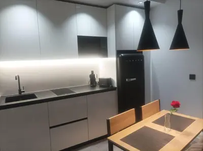 Una cocina o zona de cocina en The Romantic Loft
