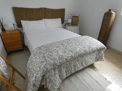 Cama o camas de una habitación en Casa Ledo