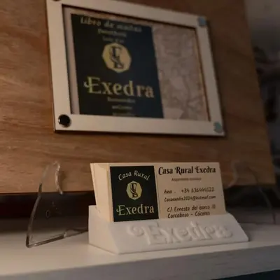 Certificado, premio, señal o documento que está expuesto en Casa Rural Exedra 3 Estrellas