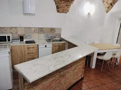 Una cocina o zona de cocina en Apartamento turistico Jimena y Mateo RR