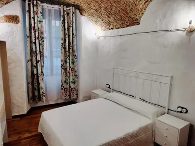 Cama o camas de una habitación en Apartamento turistico Jimena y Mateo RR