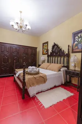Cama o camas de una habitación en Casa rural el rincón del Altozano