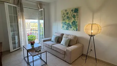 Zona de estar de PUEBLO ENCANTO, Apartamento Rural