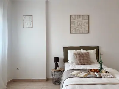 Cama o camas de una habitación en ArañueloHomes