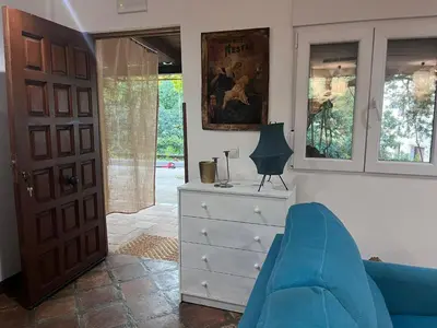 Zona de estar de La cerra -Tiny-house