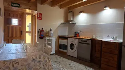 Una cocina o zona de cocina en El Zaguan