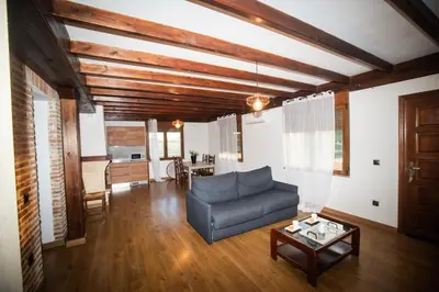 Zona de estar de Villas de Miranda