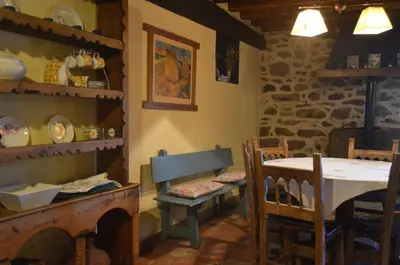 Zona de estar de Casa Rural La Casa de Piedra