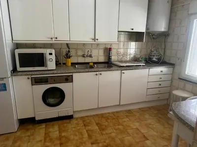 Una cocina o zona de cocina en Parcela