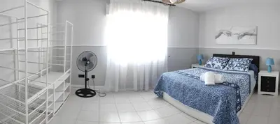 Cama o camas de una habitación en Casa Felipe