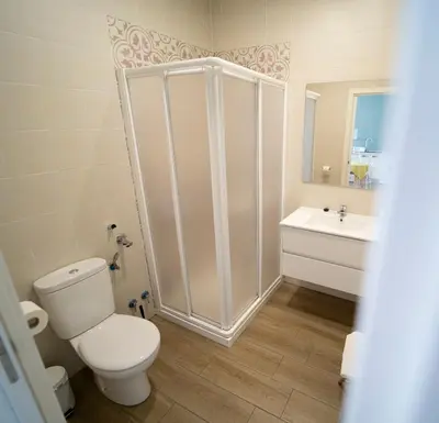 Un baño de Apartamento San Miguel Nº1