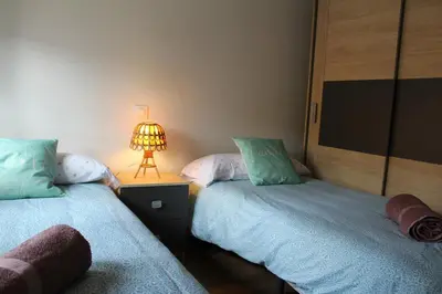 Cama o camas de una habitación en La Cañada