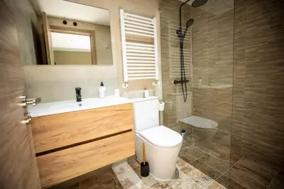 Un baño de Casa Rural Mario