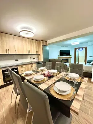 Una cocina o zona de cocina en El Balcón De Gredos