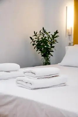 Cama o camas de una habitación en Que Bueno Que Viniste Cáceres