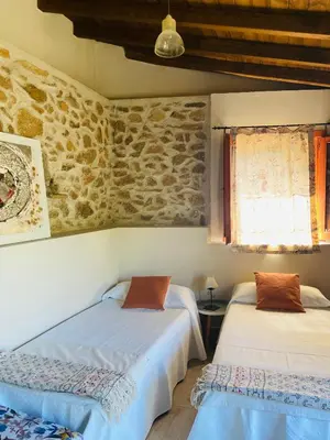 Cama o camas de una habitación en La Casa de Cadia I