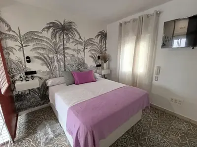 Cama o camas de una habitación en Estudio The Room Tres Ocho