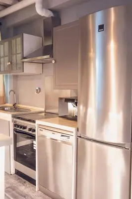 Una cocina o zona de cocina en La Casa del Jardín