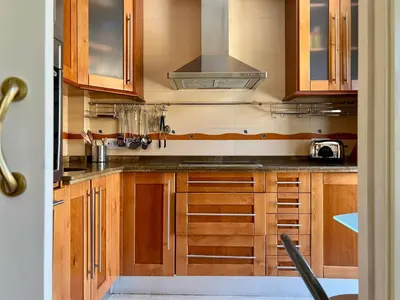Una cocina o zona de cocina en Apartamento Boutique Plaza Mayor