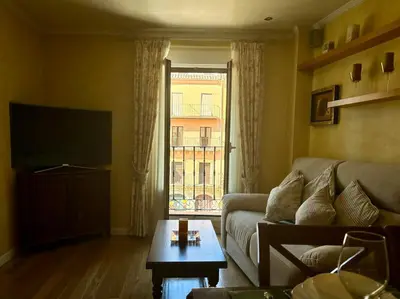 Zona de estar de Apartamento Boutique Plaza Mayor