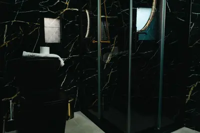 Un baño de Apartamentos La Posada