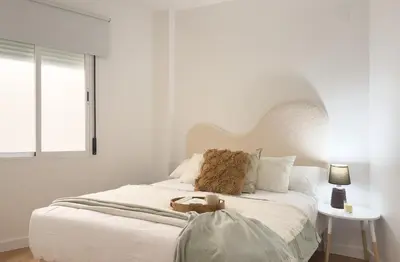 Cama o camas de una habitación en TiétarHomes 2B