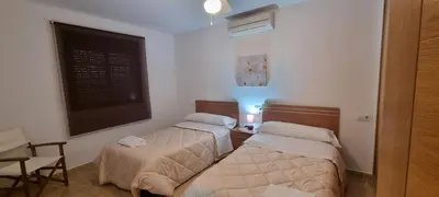 Cama o camas de una habitación en Casas Rurales Racha Rachel, Zarza la Mayor
