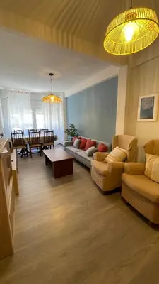 Zona de estar de Apartamento VUT La Escuela El Barco de Ávila
