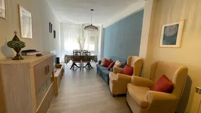 Zona de estar de Apartamento VUT La Escuela El Barco de Ávila