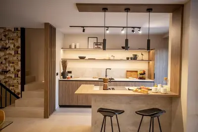 Una cocina o zona de cocina en Doce Slow Home