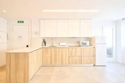 Una cocina o zona de cocina en La brisa del Jerte by keyhom