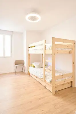 Cama o camas de una habitación en La brisa del Jerte by keyhom